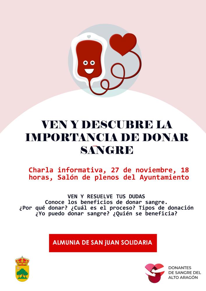 Imagen VEN Y DESCUBRE LA IMPORTANCIA DE DONAR SANGRE
