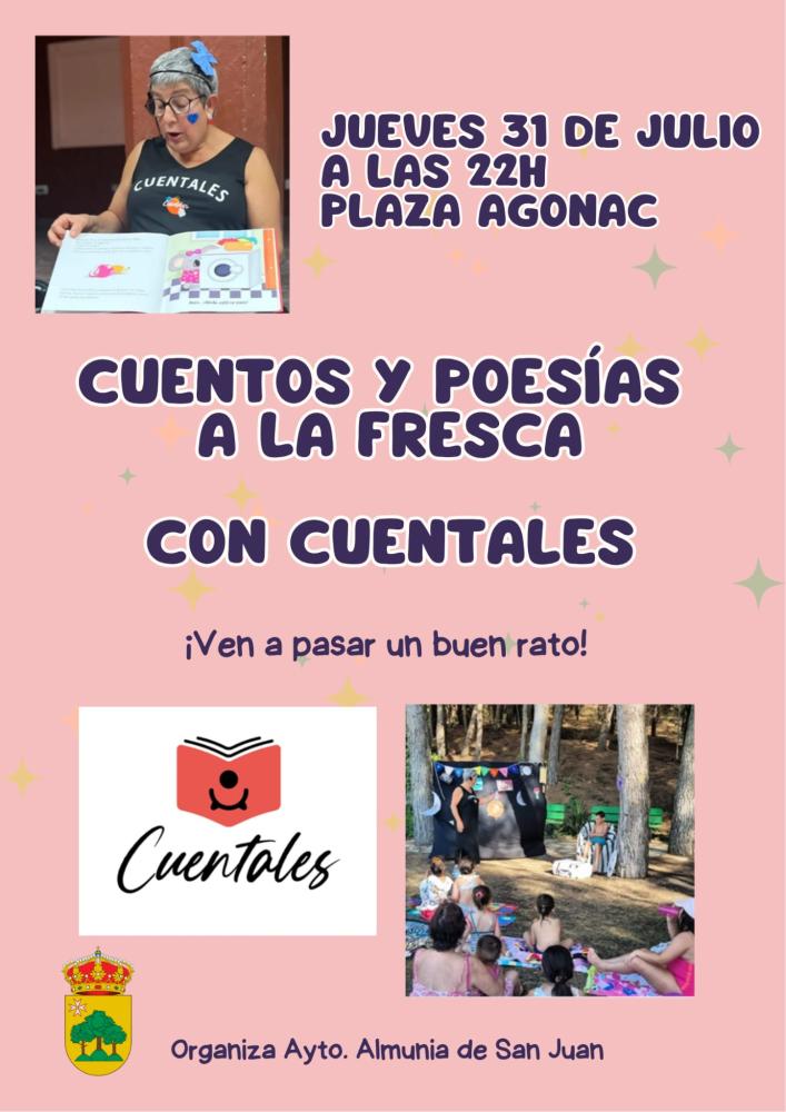 Imagen CUENTOS Y POESÍAS A LA FRESCA CON CUENTALES