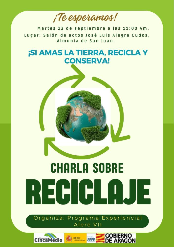 Imagen CHARLA SOBRE EL RECICLAJE