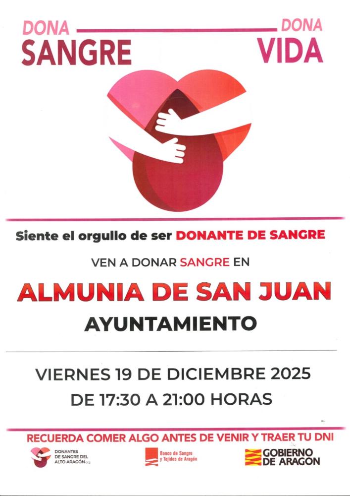 Imagen DONA SANGRE, DONA VIDA
